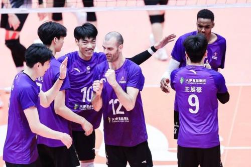 男排联赛决赛首场激战五局 天津队拒绝逆转取得开门红